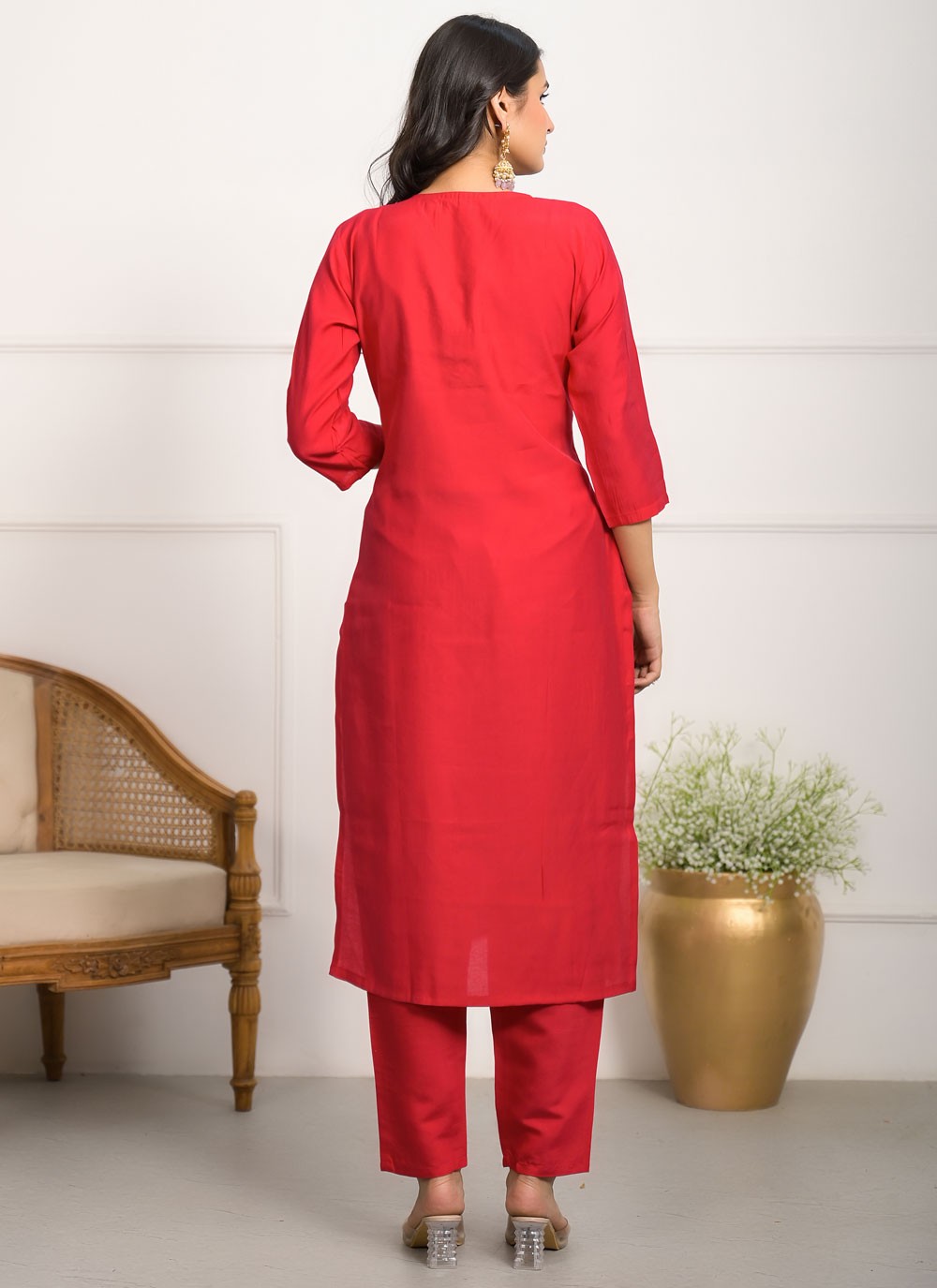 Viscose Salwar Suit - T4095