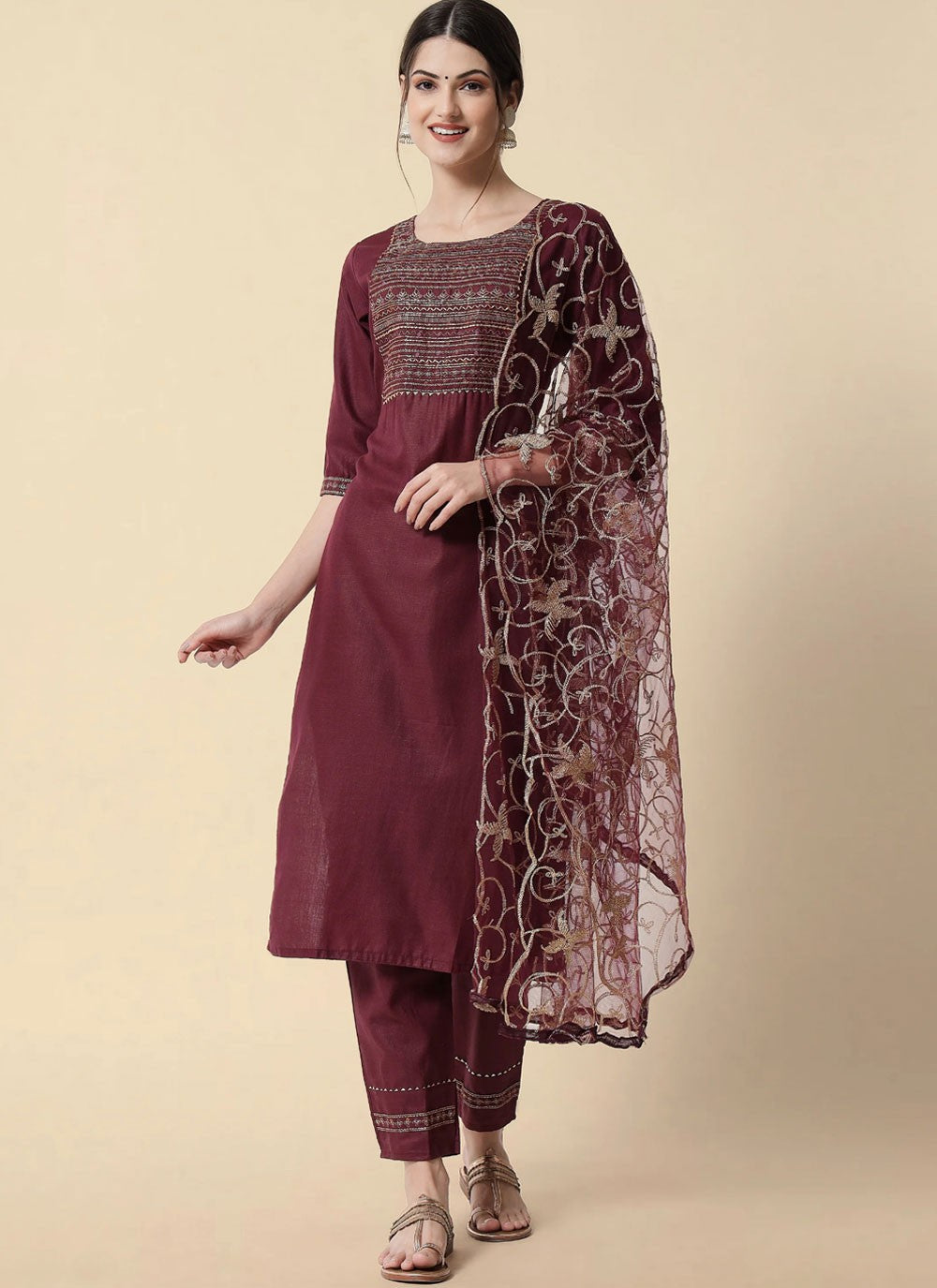 Cotton Salwar Suit - T1609