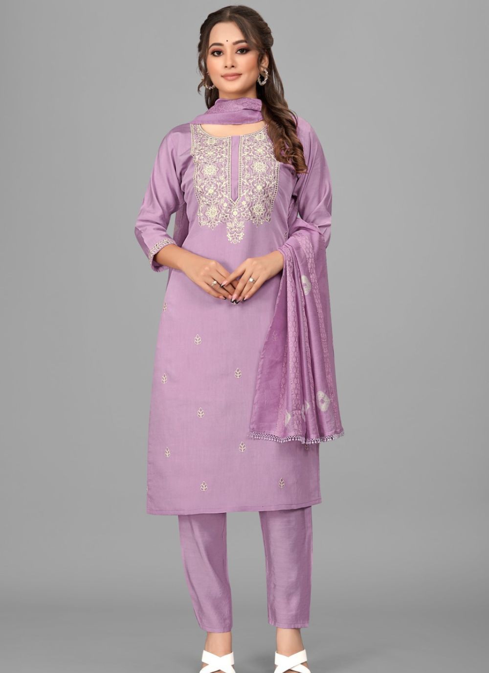 Cotton Salwar Suit - T1763