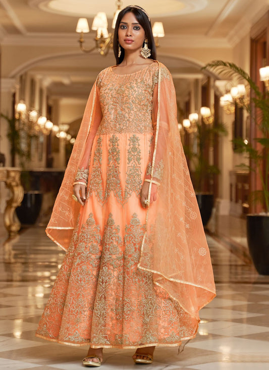 Net Anarkali - T3515