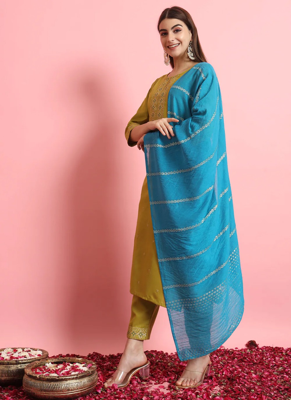 Blended Cotton Salwar Suit - T2016