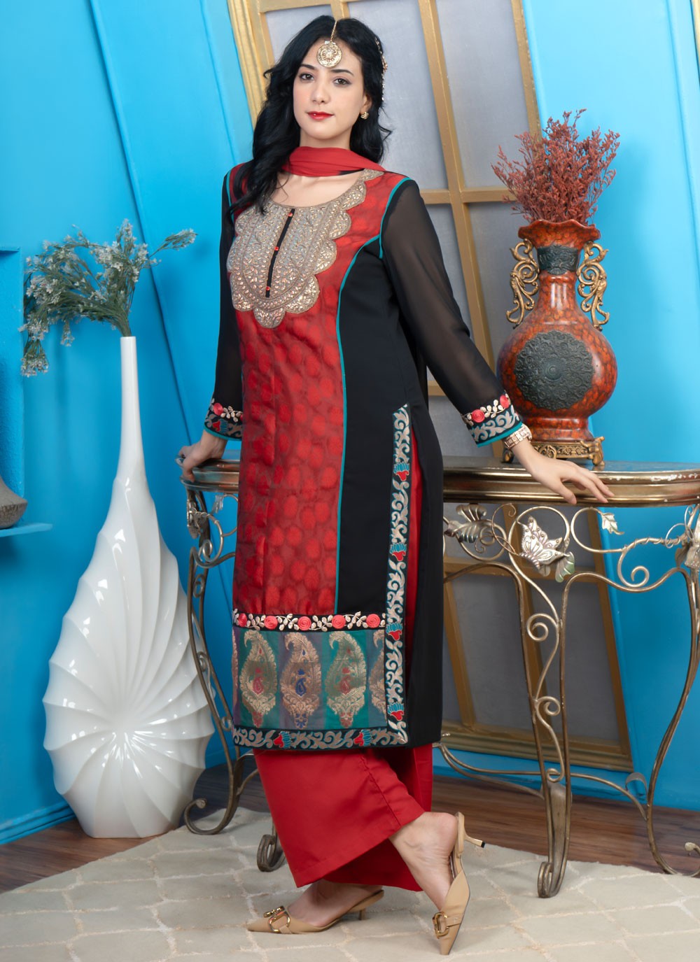 Georgette Salwar Suit - T3918