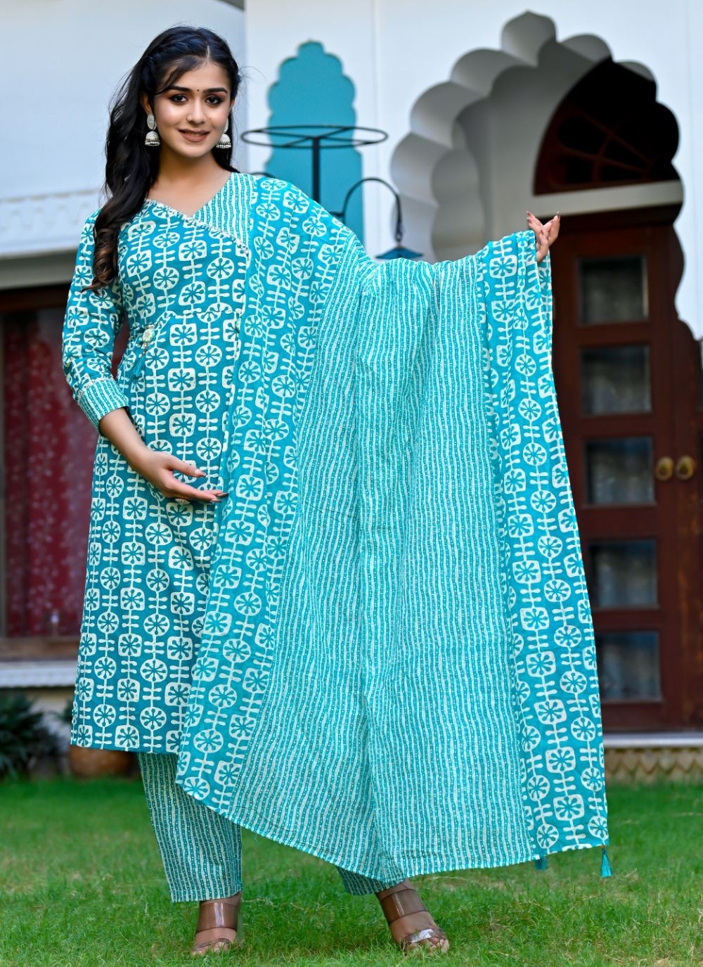 Cotton Salwar Suit - T1763