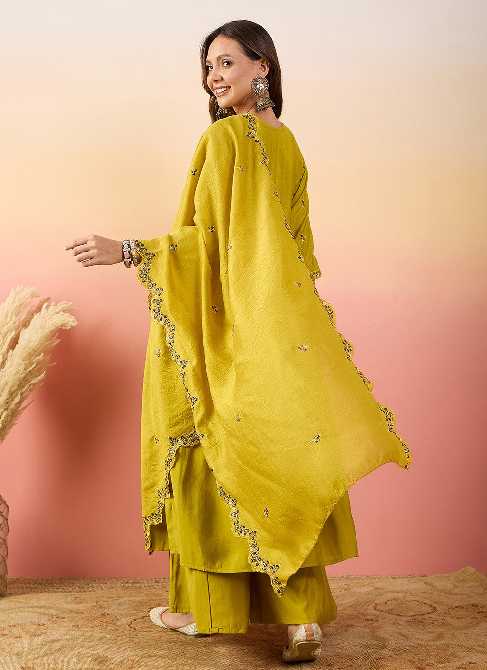 Silk Salwar Suit - T4022