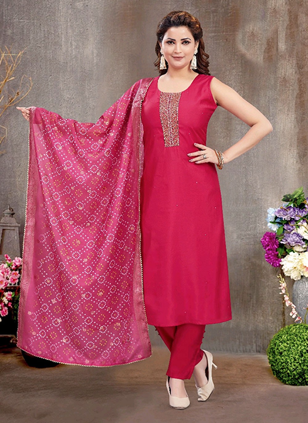 Georgette Salwar Suit - T2925