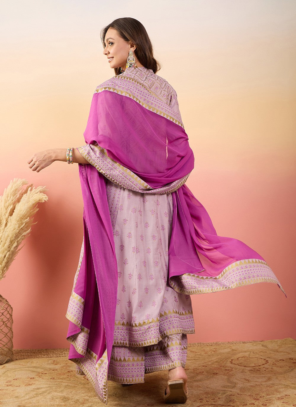 Silk Salwar Suit - T4033