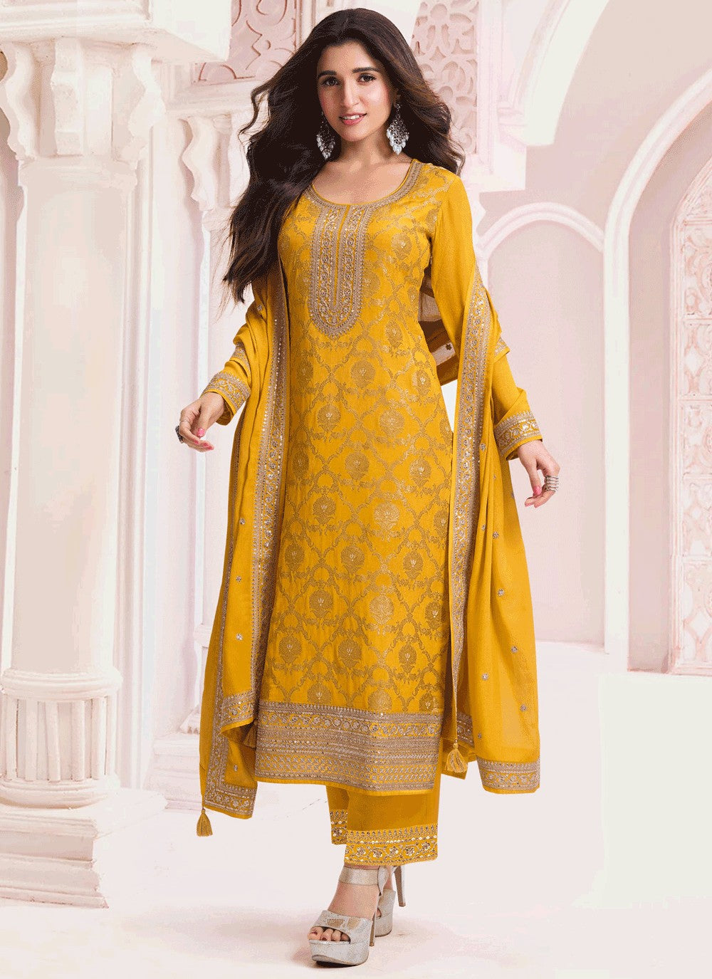 Viscose Salwar Suit - T4079