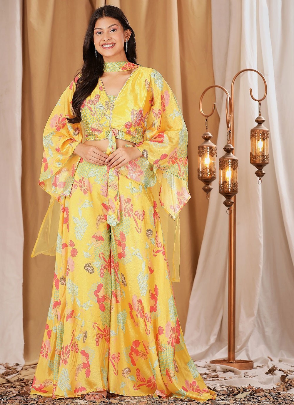 Fancy Fabric Salwar Suit - T3791