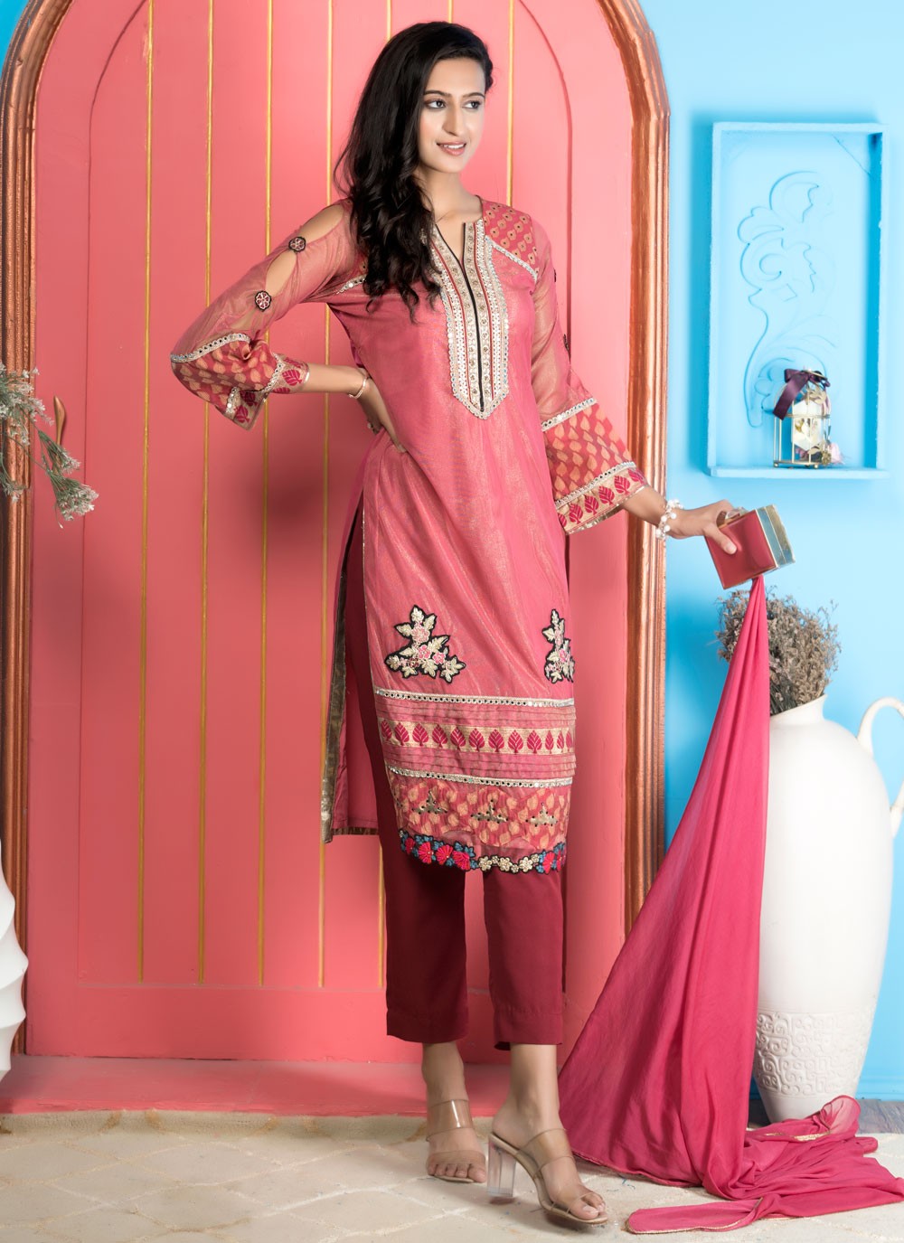 Georgette Salwar Suit - T3260