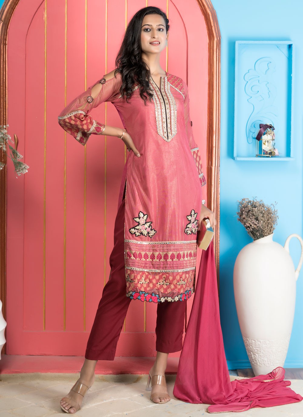 Georgette Salwar Suit - T3260