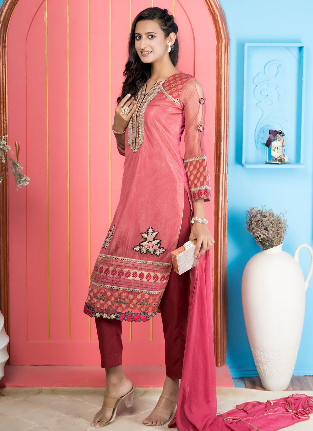 Georgette Salwar Suit - T3260