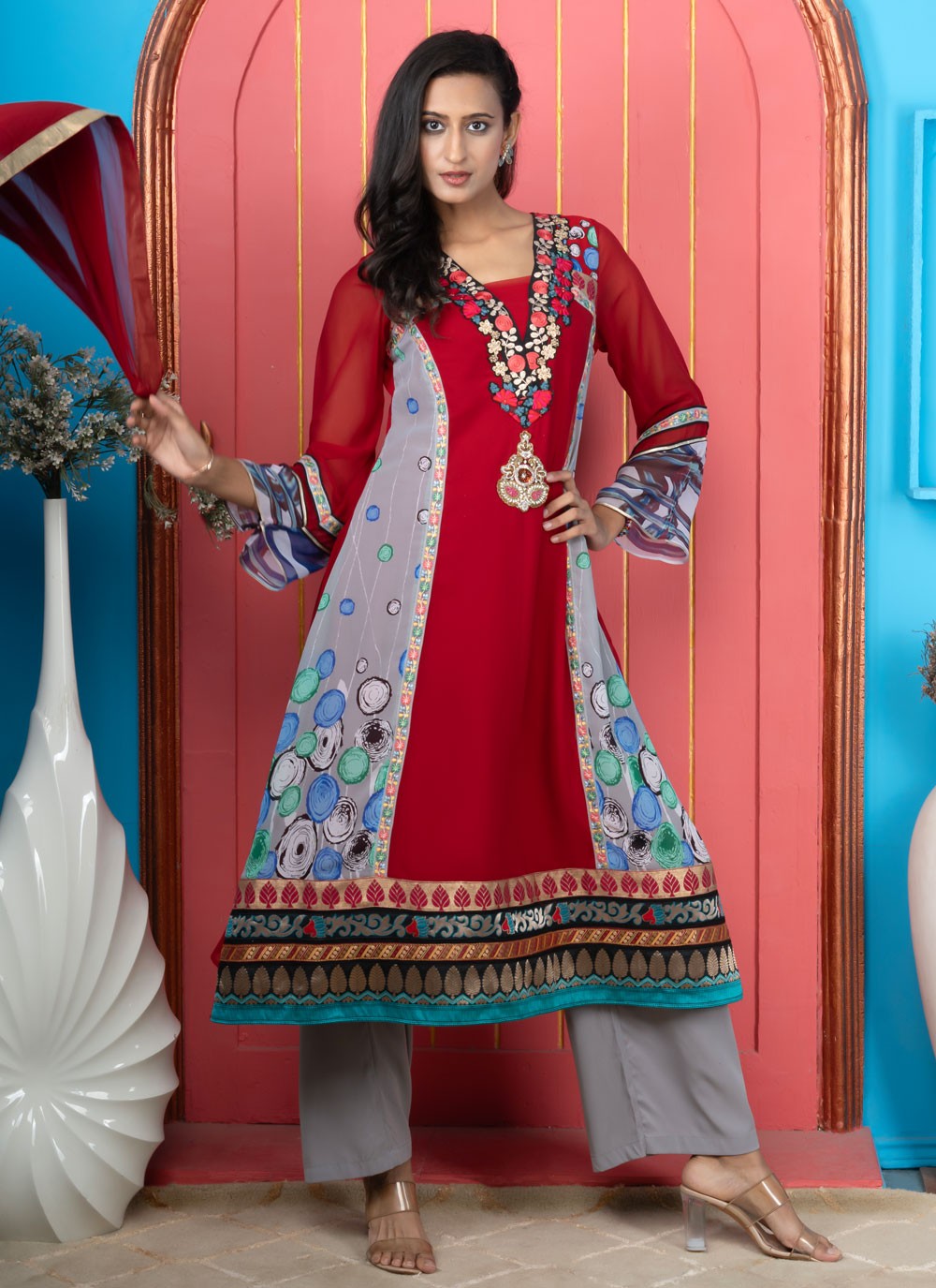 Georgette Salwar Suit - T3270