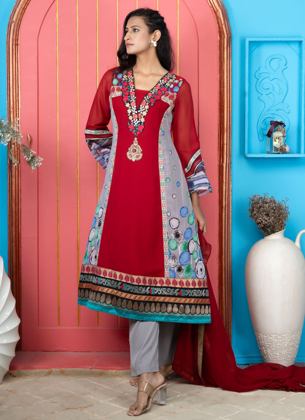 Georgette Salwar Suit - T3270