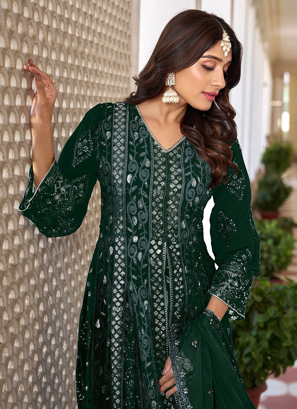 Faux Georgette Salwar Suit - T2167