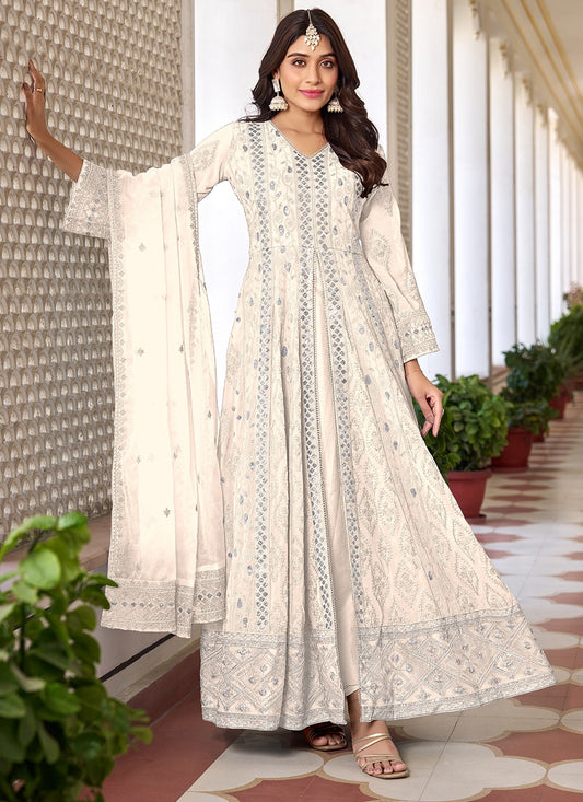 Faux Georgette Salwar Suit - T2167