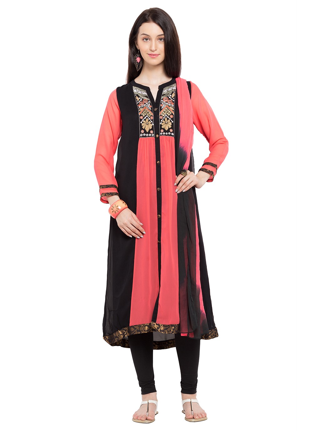 Faux Georgette Salwar Suit - T237