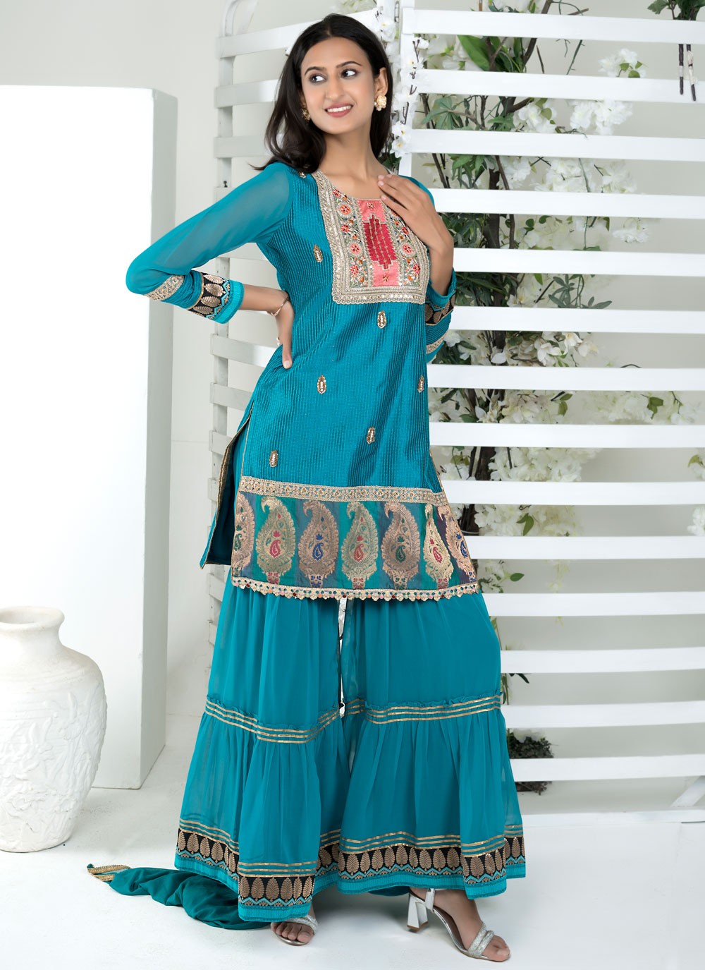 Georgette Salwar Suit - T3260