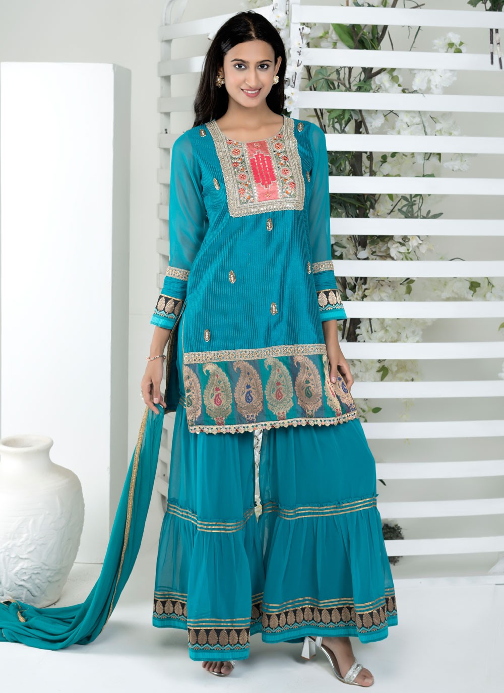 Georgette Salwar Suit - T3260