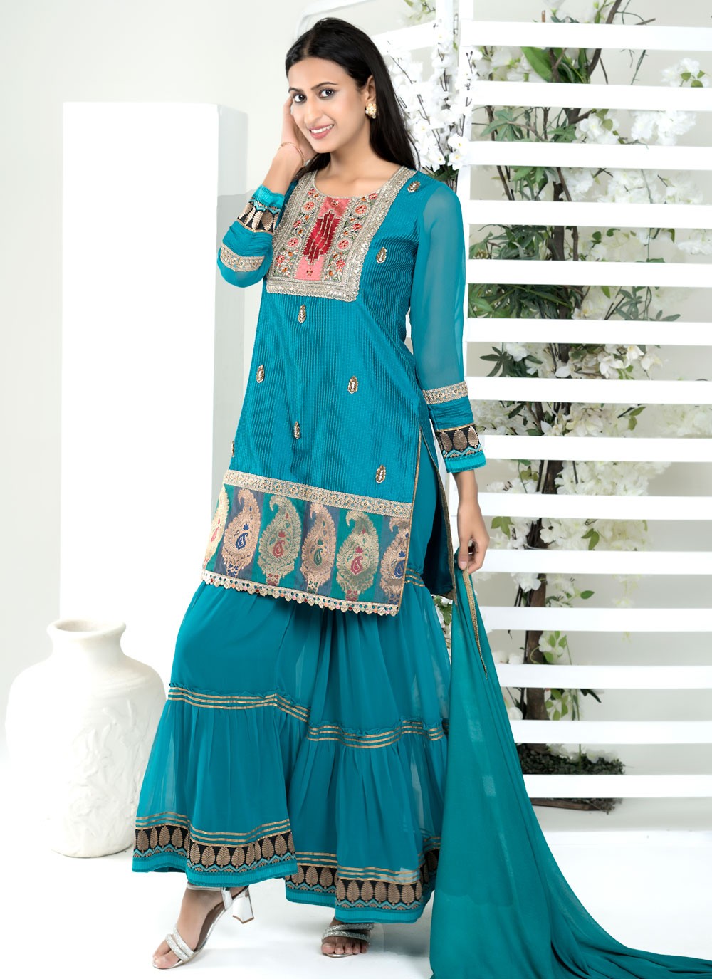 Georgette Salwar Suit - T3260