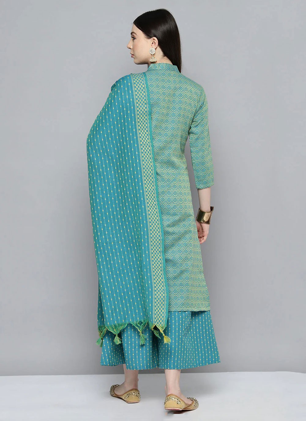 Cotton , Polyester Salwar Suit - T2598