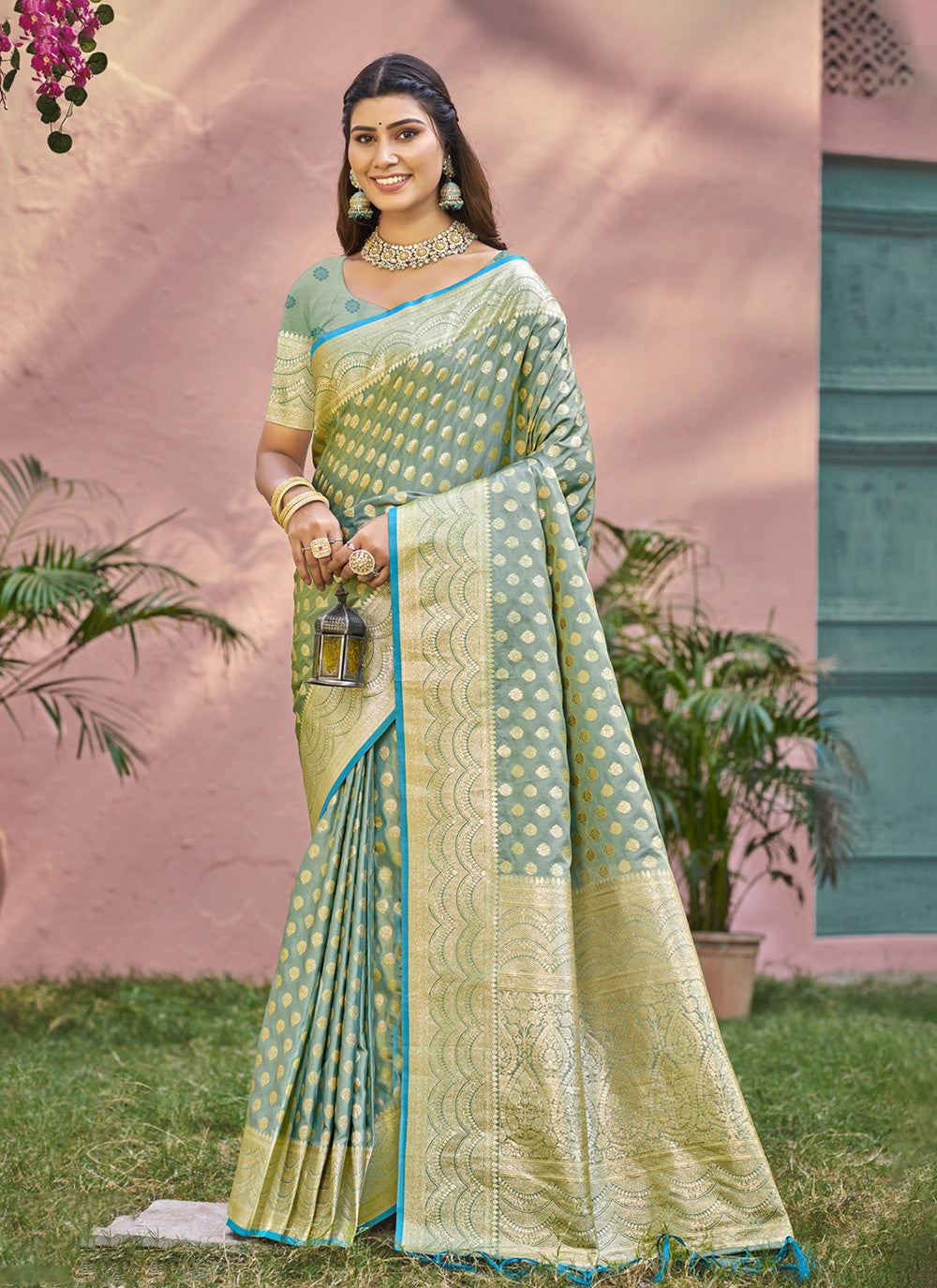 Printed Silk Saree - S12240