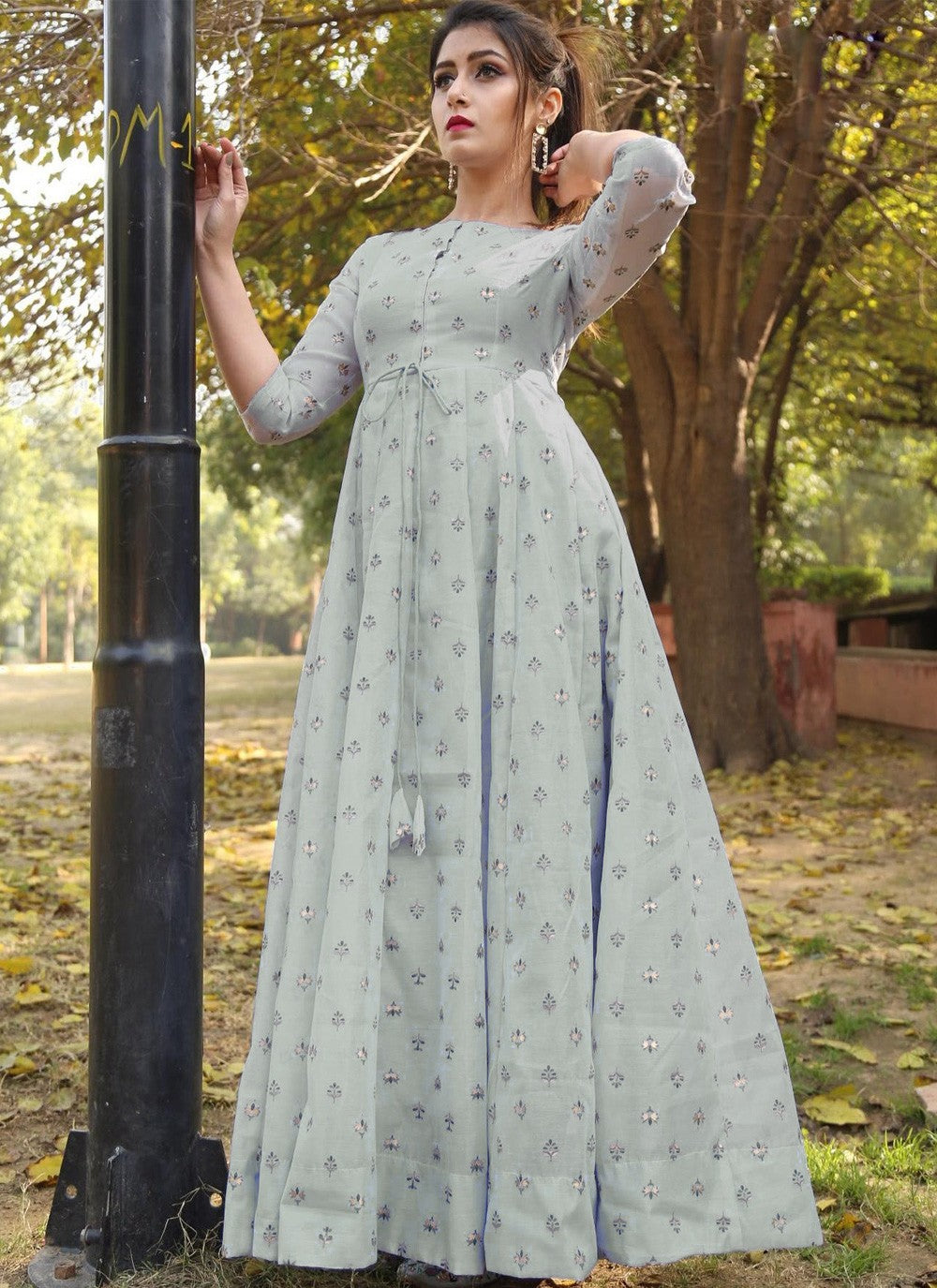 Chanderi Gown - G1004