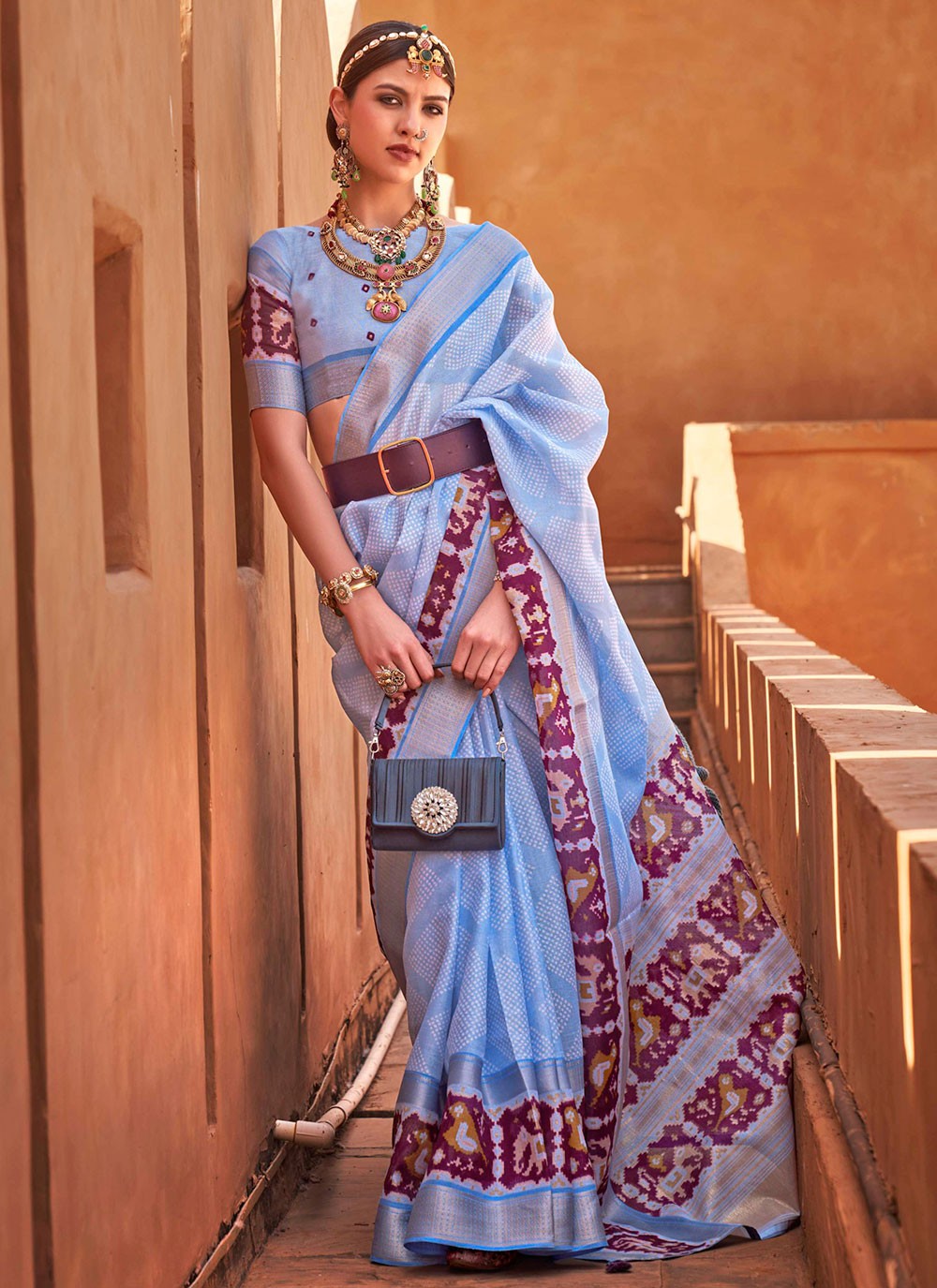 Classic Border Work Cotton Silk Saree - S2803