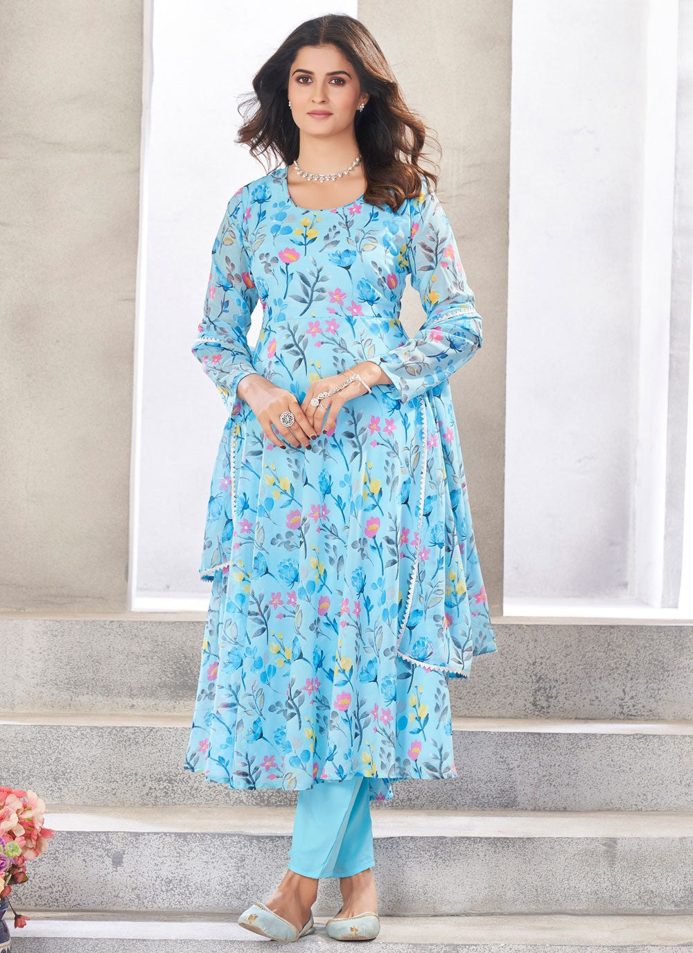 Georgette Salwar Suit - T3136