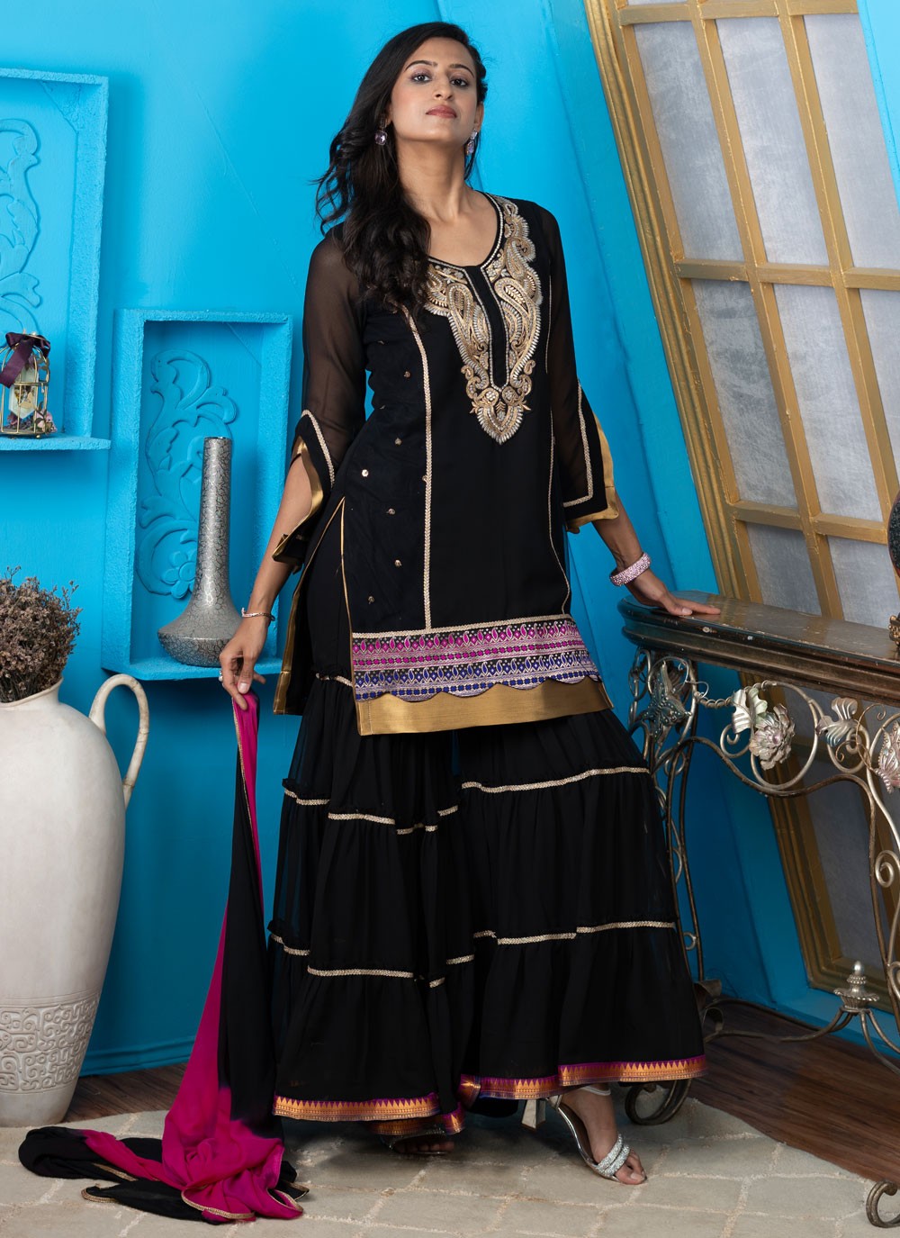 Georgette Salwar Suit - T3270