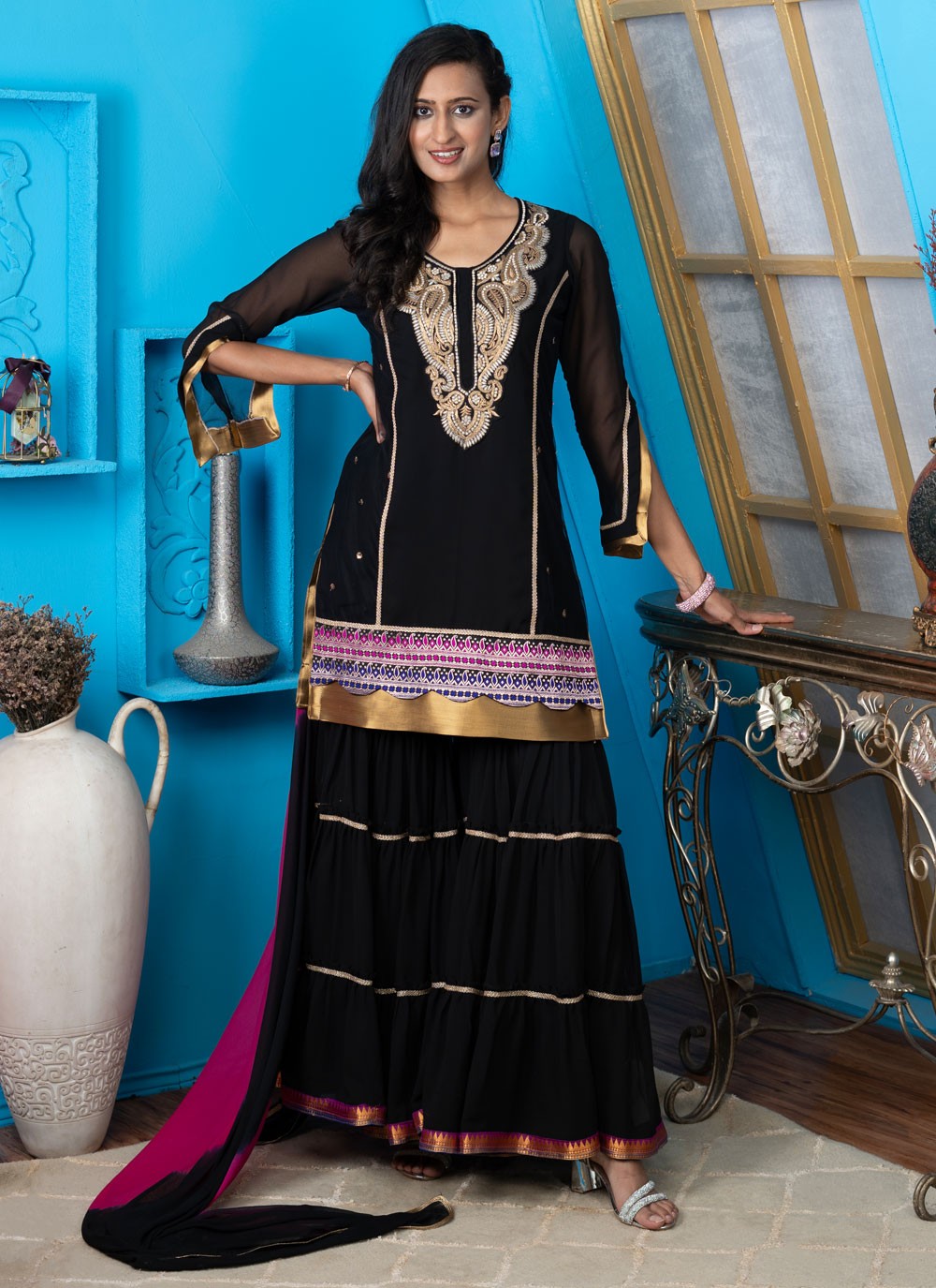 Georgette Salwar Suit - T3270