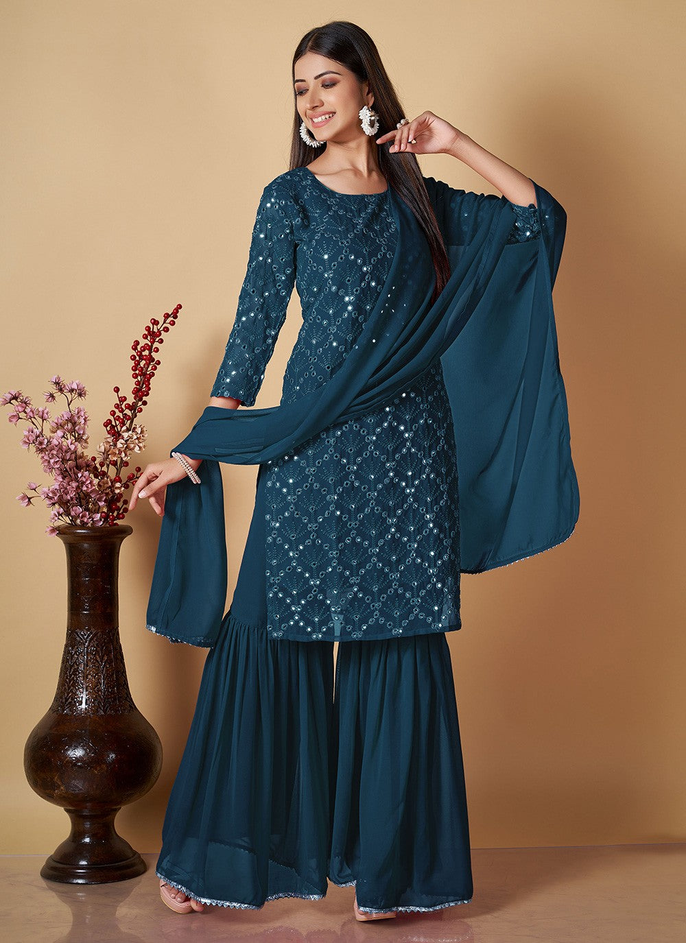 Georgette Salwar Suit - T1195