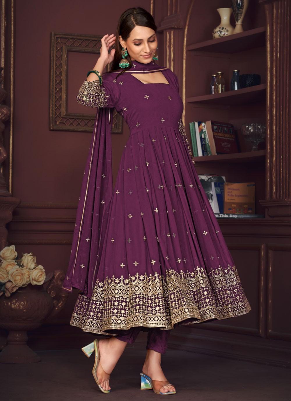 Georgette Salwar Suit - T2254