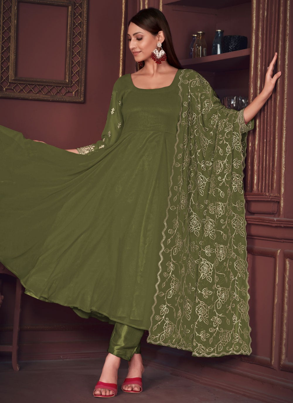 Georgette Salwar Suit - T2265