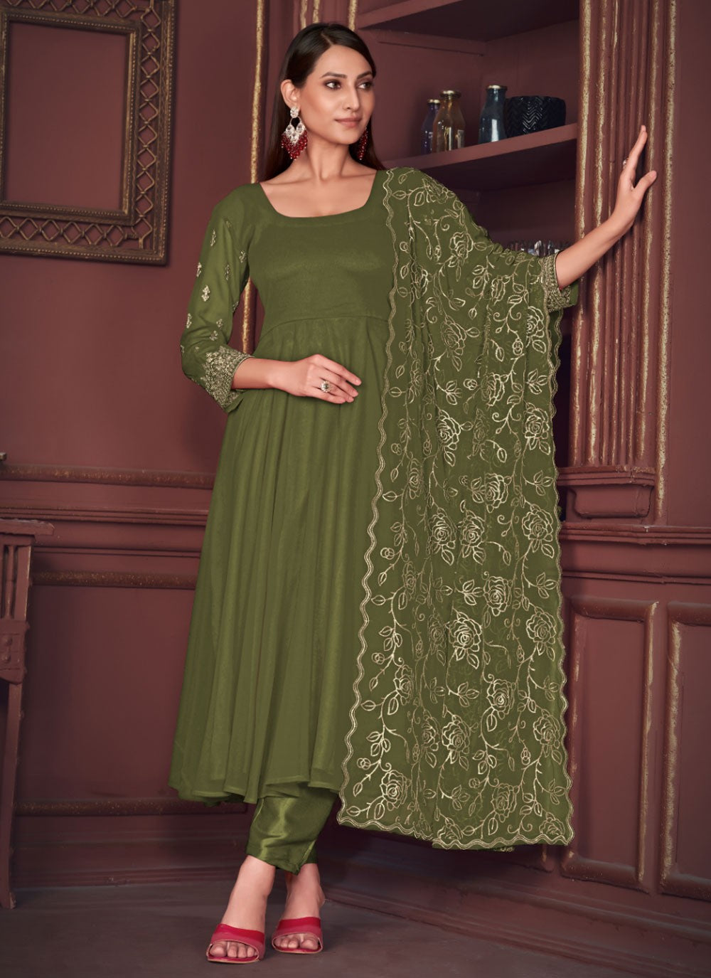 Georgette Salwar Suit - T2265