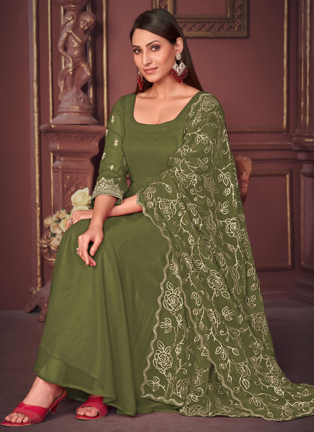 Georgette Salwar Suit - T2265