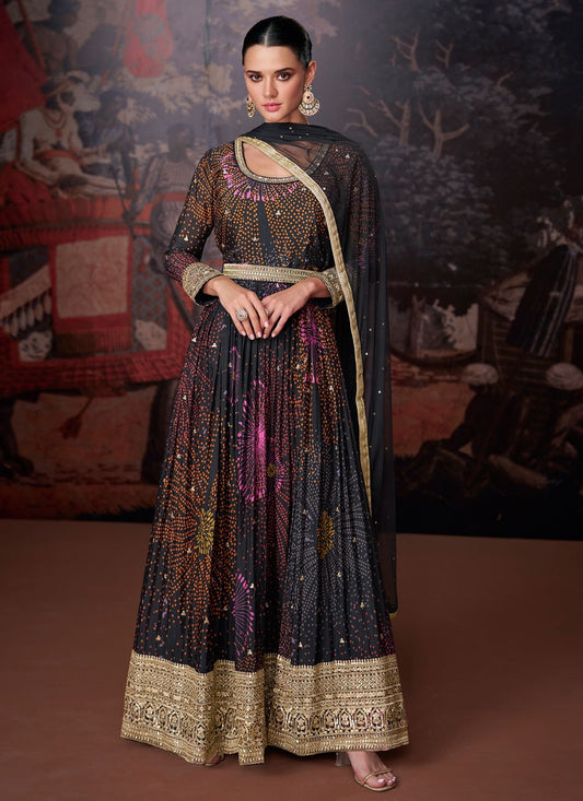 Georgette Salwar Suit - T1593