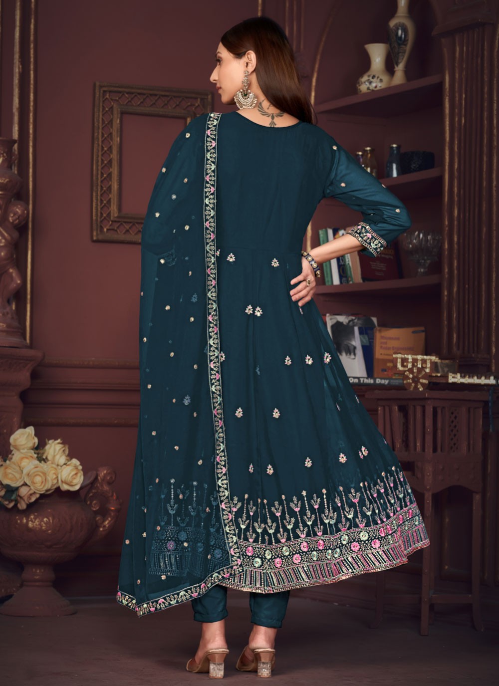 Georgette Salwar Suit - T2258