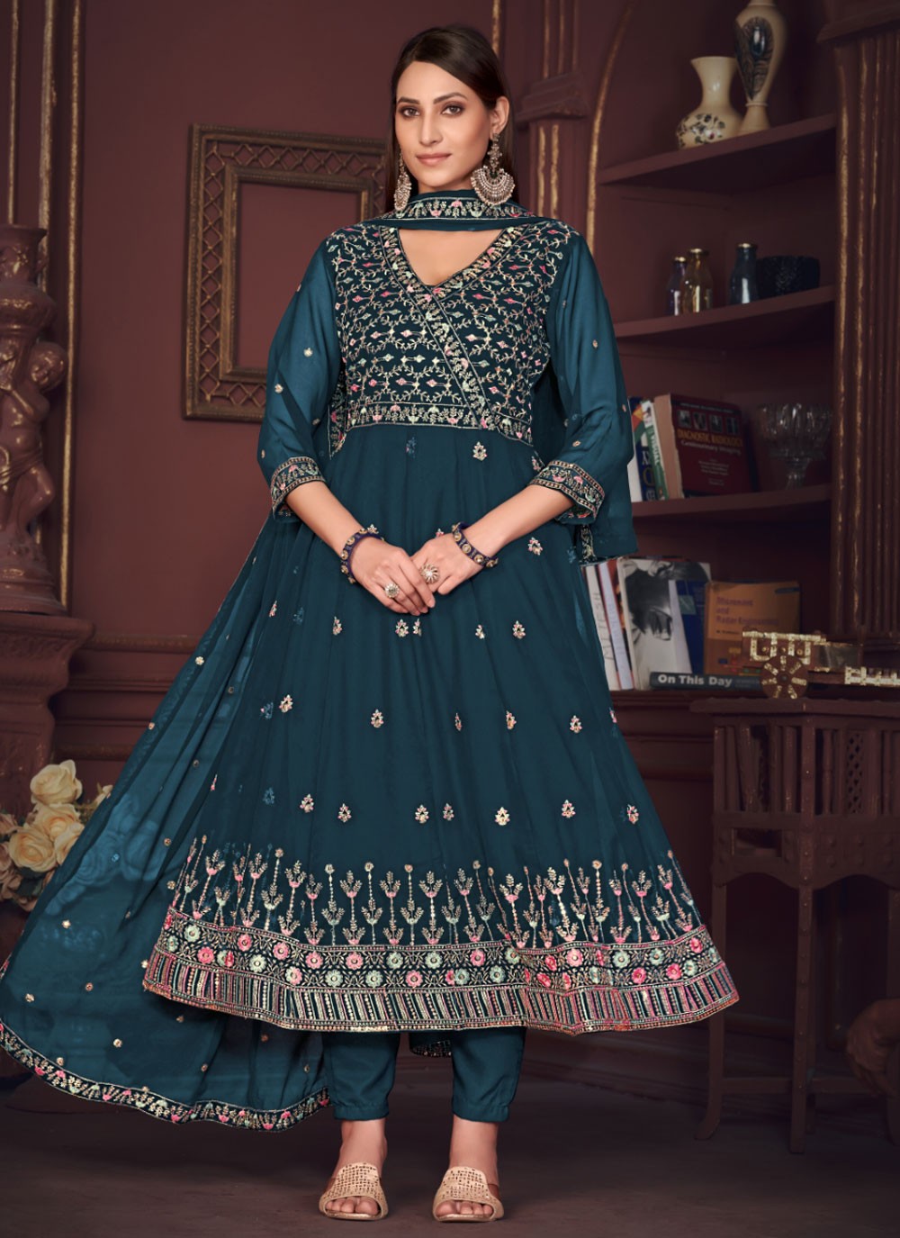 Georgette Salwar Suit - T2258