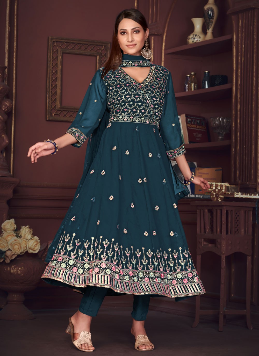 Georgette Salwar Suit - T2258