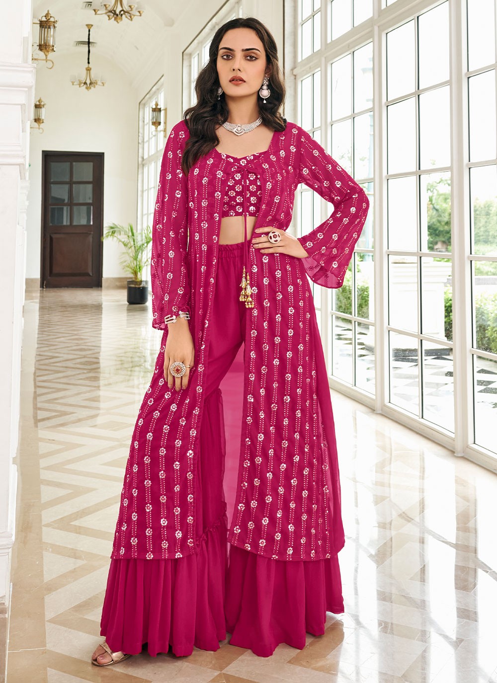 Georgette Salwar Suit - T892