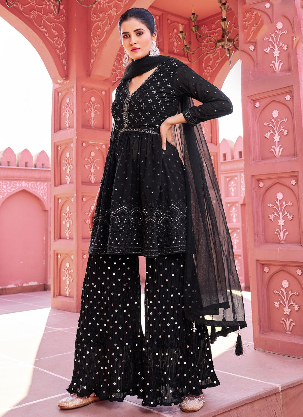 Georgette Salwar Suit - T2184