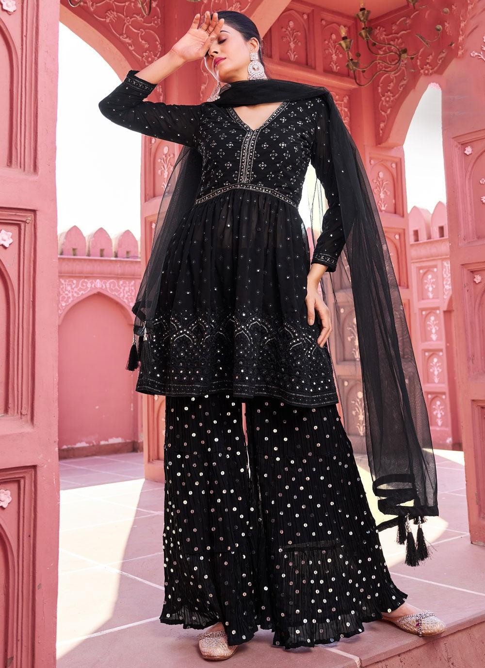 Georgette Salwar Suit - T2184