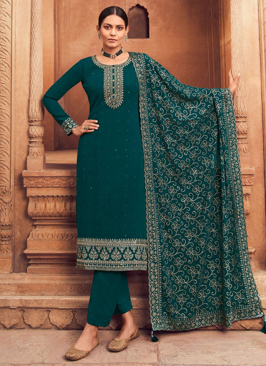 Georgette Salwar Suit - T943