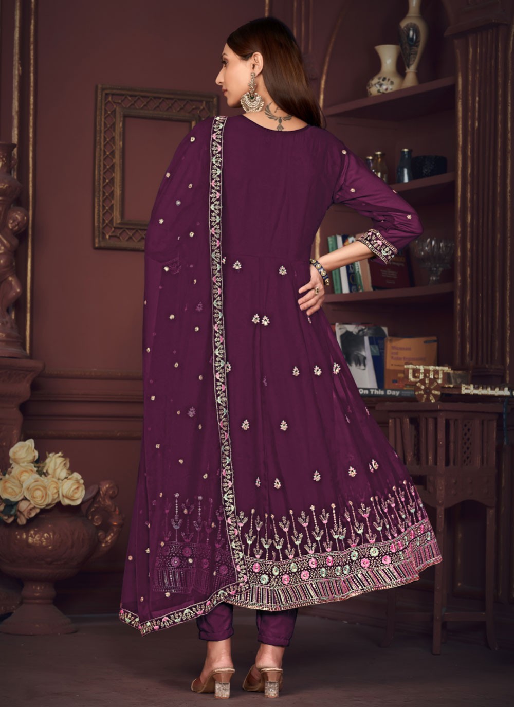 Georgette Salwar Suit - T2258