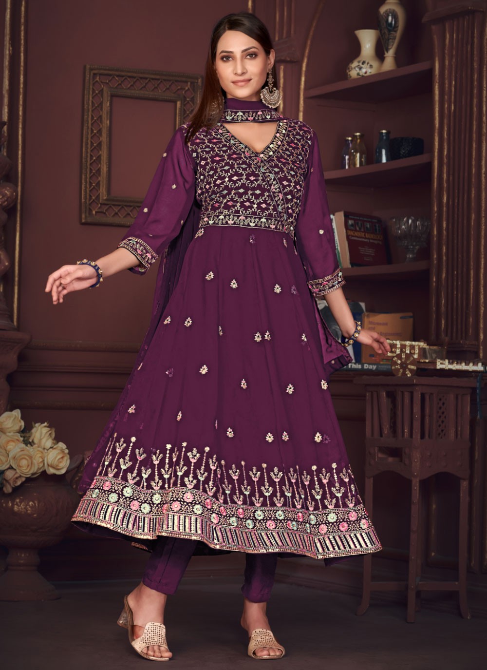 Georgette Salwar Suit - T2258