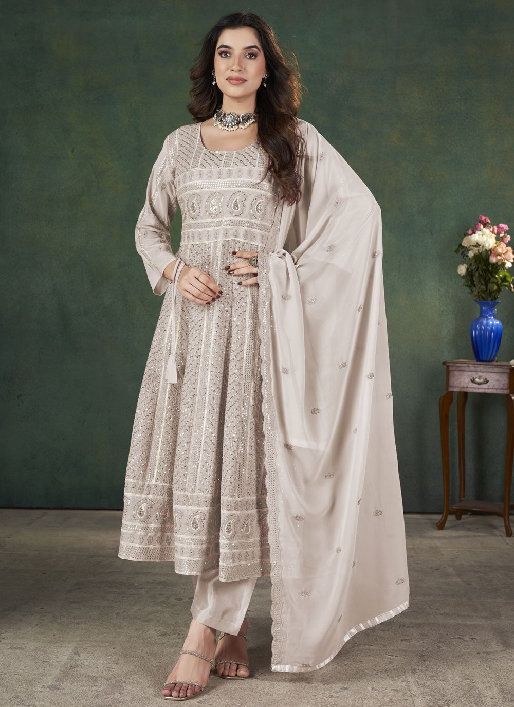 Georgette Salwar Suit - T3690