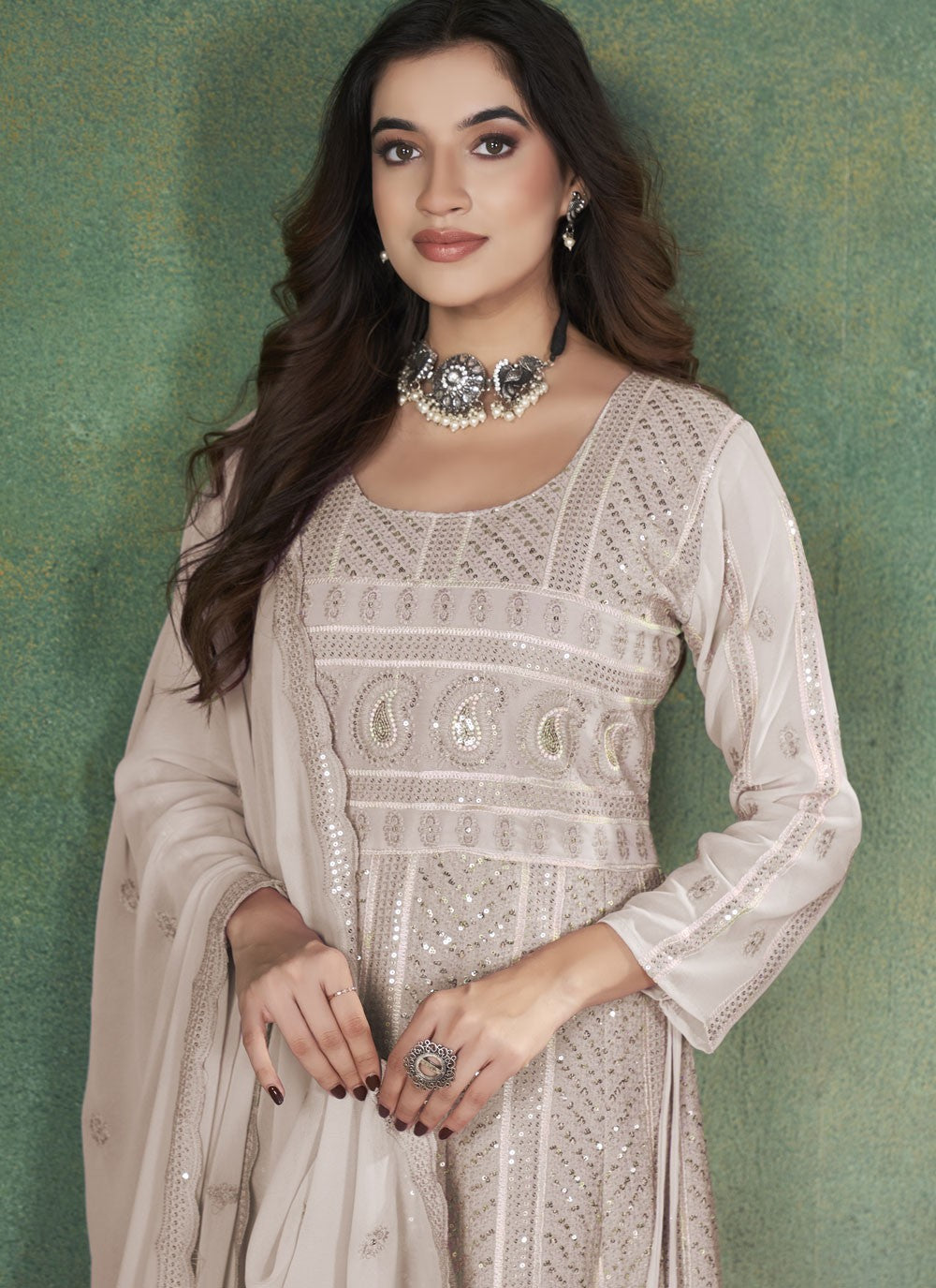 Georgette Salwar Suit - T3690