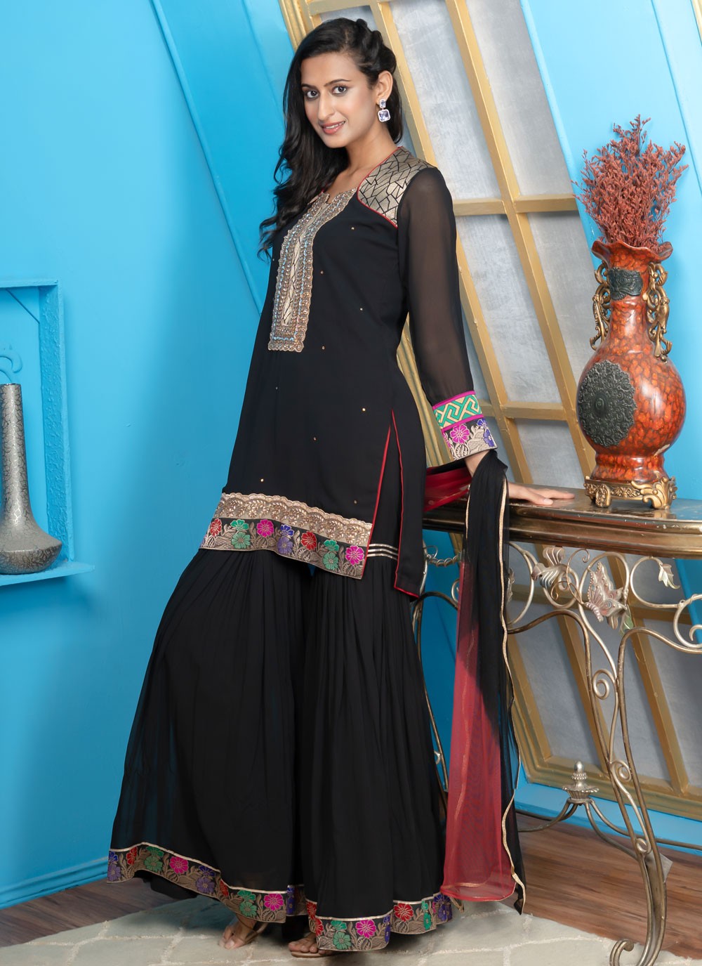 Georgette Salwar Suit - T3270