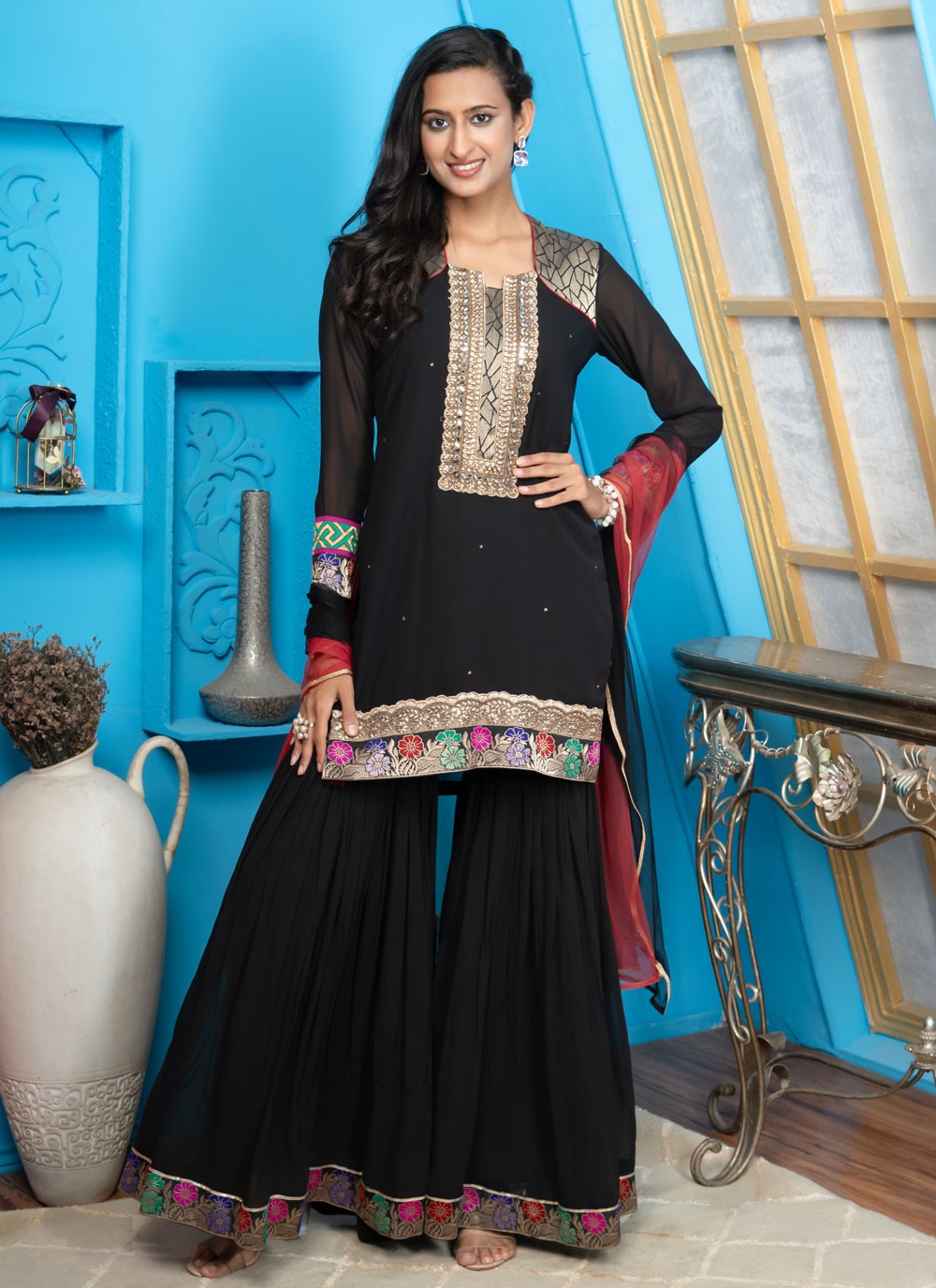 Georgette Salwar Suit - T3270