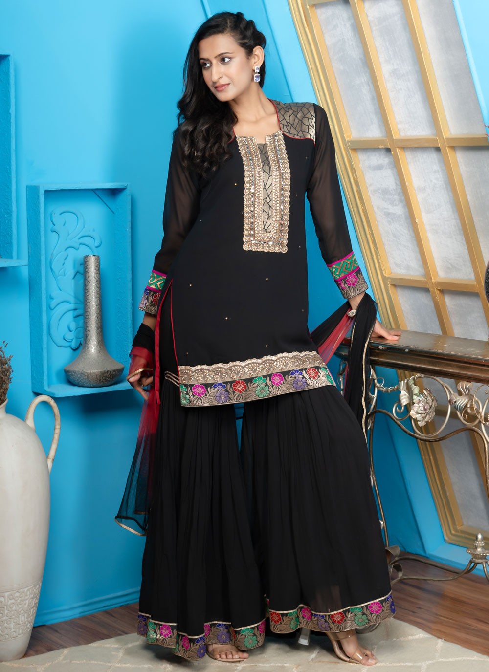 Georgette Salwar Suit - T3270